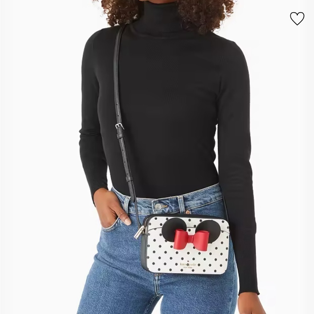 Disney X Kate Spade New York Minnie Mouse Camera Bag BRAND NEW - Picture 3 of 7